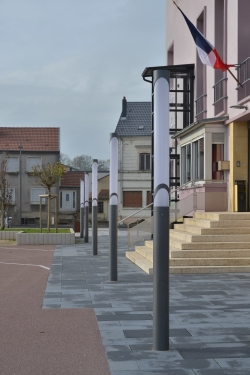 02 - Bornes et Colonnes Aluminium, Colonnes Lumineuses